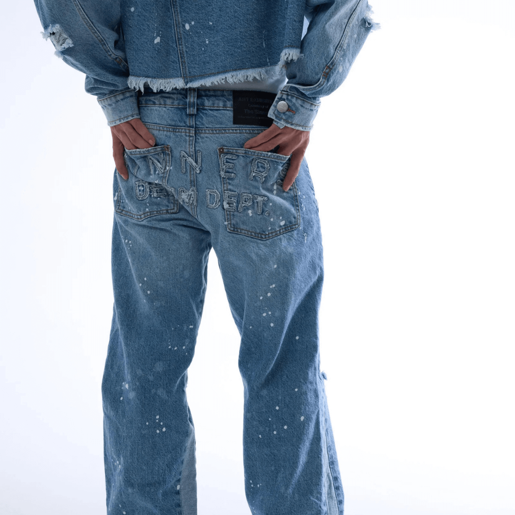 SINNERS ICE FLARED JEANS