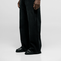 MONOIC TUTTO BENE I FLARED JEANS NEGRO DESGASTADO