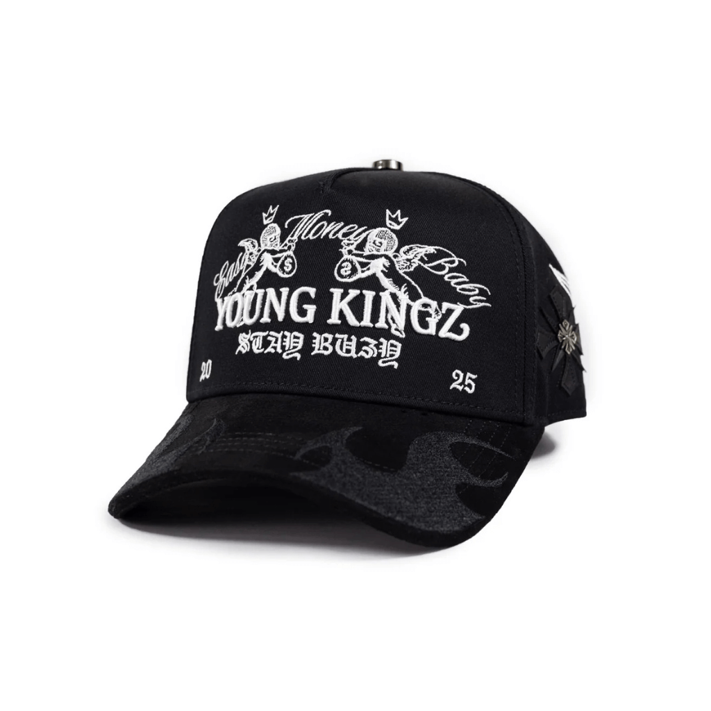 BAEZ x MIKE TOWERS "EASY MONEY BABY" GORRA AJUSTABLE NEGRA