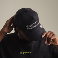 AP CROWN SIGNAL GORRA AJUSTABLE ASHEN ALL OVER NEGRO