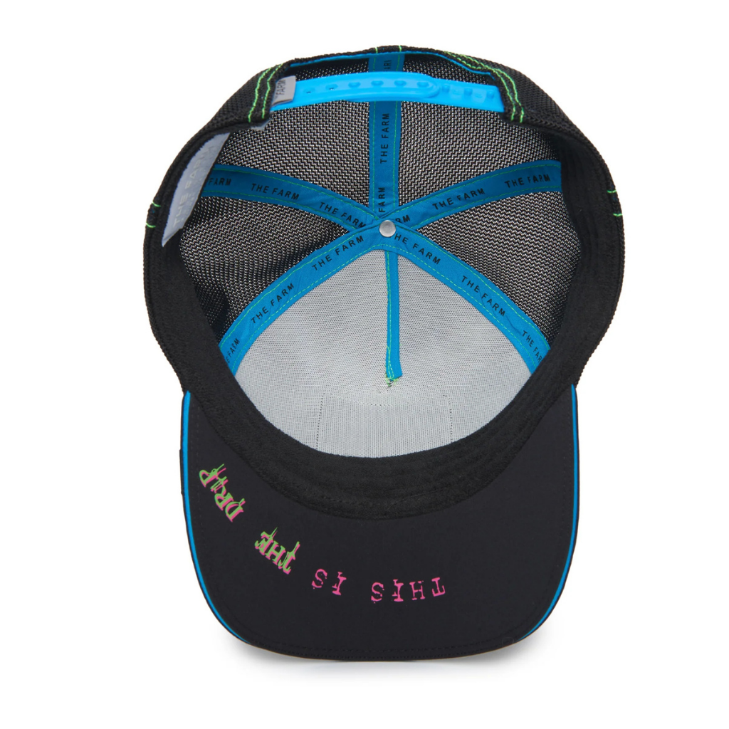 GOORIN BROS LIBELULA 'BBUZZZEDD' GORRA CAMIONERA AJUSTABLE NEGRA