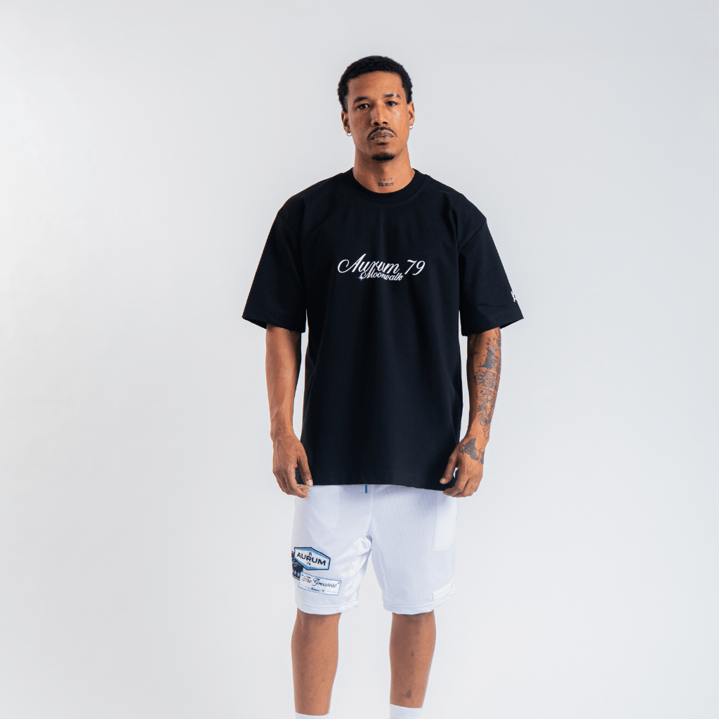 AURUM STARS II MJ CAMISETA OVERSIZED NEGROS