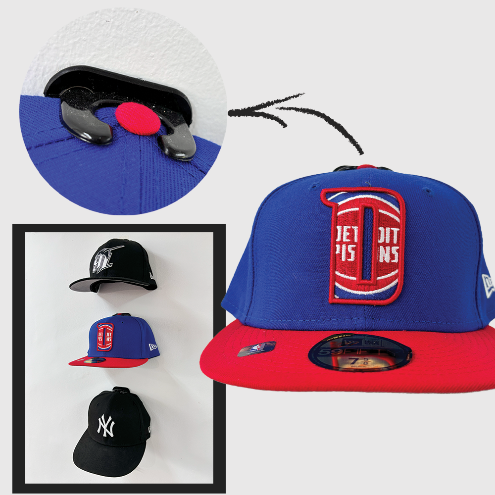 GANCHOS ADHESIVOS PARA GORRAS SIN PERFORACION 5/10/15 UDS