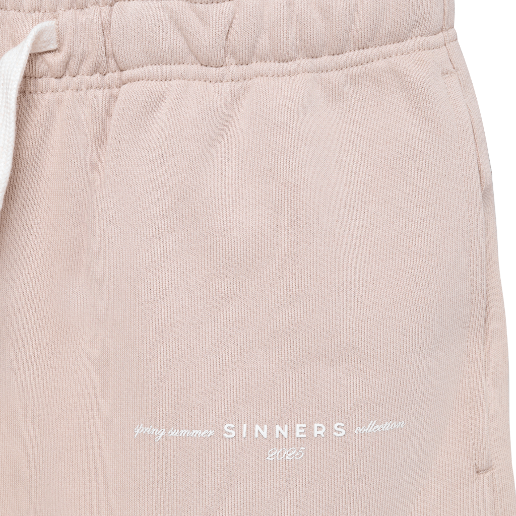 SINNERS GARMENTS SHORTS DE ALGODON BEIGE