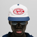 MONOIC TUTTO BENE 2 GORRA AJUSTABLE MILANO CREMA Y ROJO