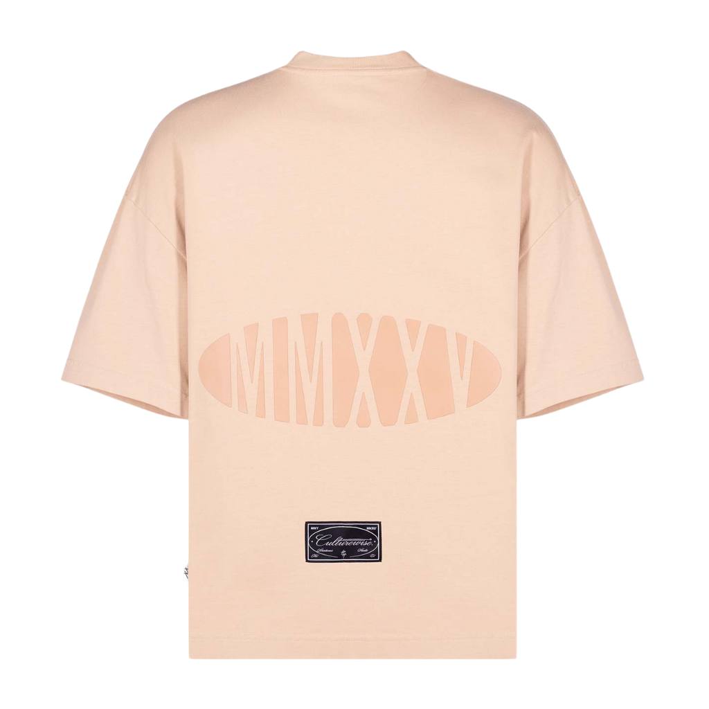 CULTUREWISE COREWISE MMXXV CAMISETA OVERSIZE CAFE
