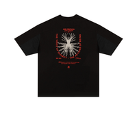 AP CROWN GODS LANGUAGE DOGMA CAMISETA OVERSIZE NEGRA