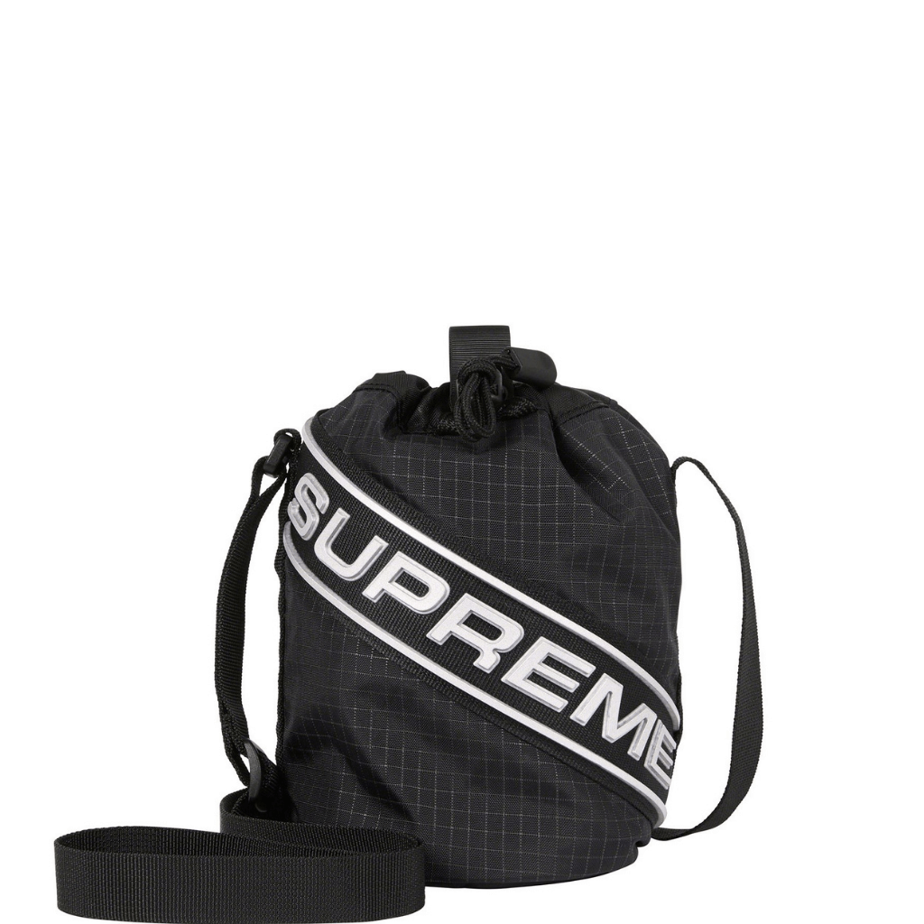 SUPREME BOLSO DE CARGADERA PEQUEÑO NEGRO