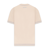 AURUM RACING STARS CAMISETA SIGNATURE BLUE SEAMS BEIGE