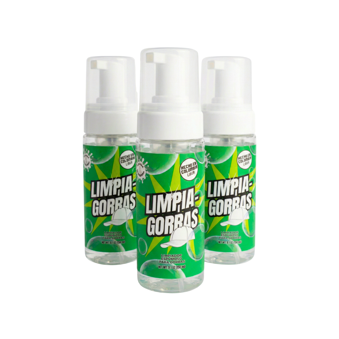 ESPUMA SHAMPOO LIMPIADOR PARA GORRAS
