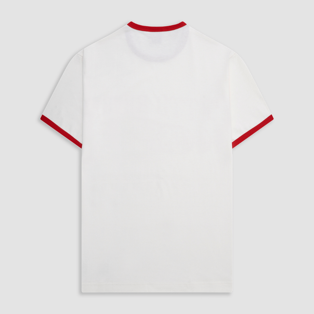 MONOIC TUTTO BENE I CAMISETA TUTTO BENNE RINGER FIT BLANCO HUESO