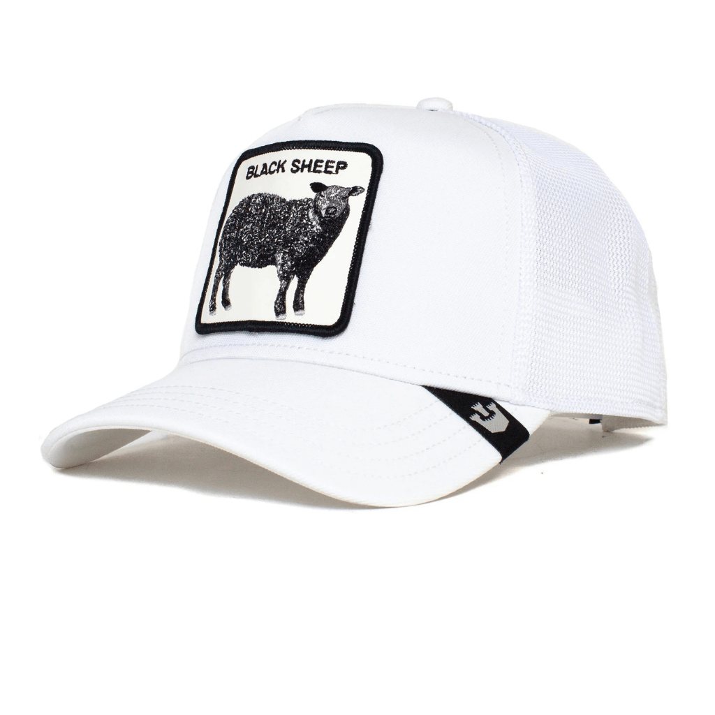 GOORIN BROS PLATINUM SHEEP  GORRA CAMIONERA AJUSTABLE BLANCA