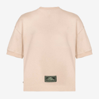 CULTURE WISE PASS THE LOVE CAMISETA OVERSIZED CAMEL WEED CURSIVE LOGO