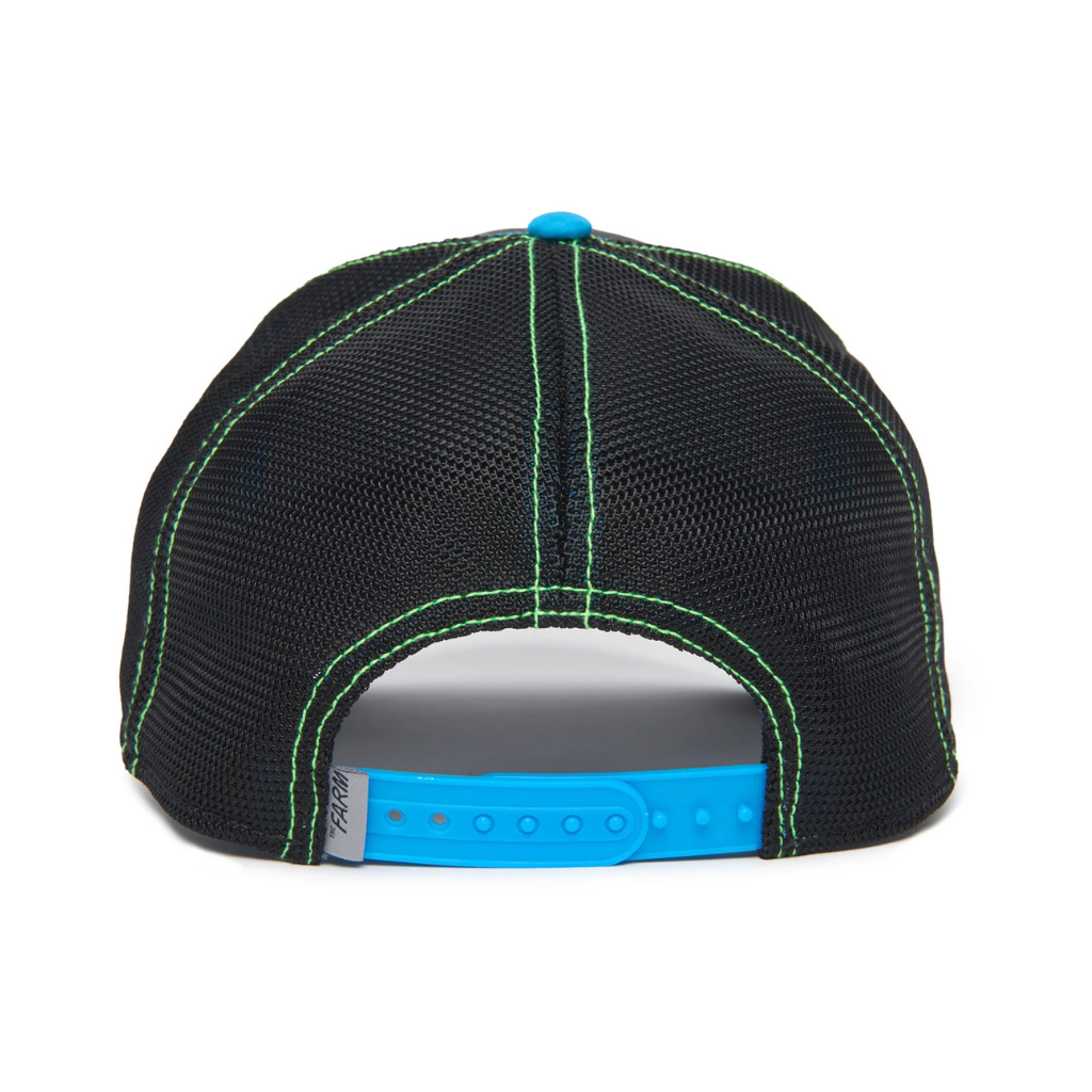 GOORIN BROS LIBELULA 'BBUZZZEDD' GORRA CAMIONERA AJUSTABLE NEGRA