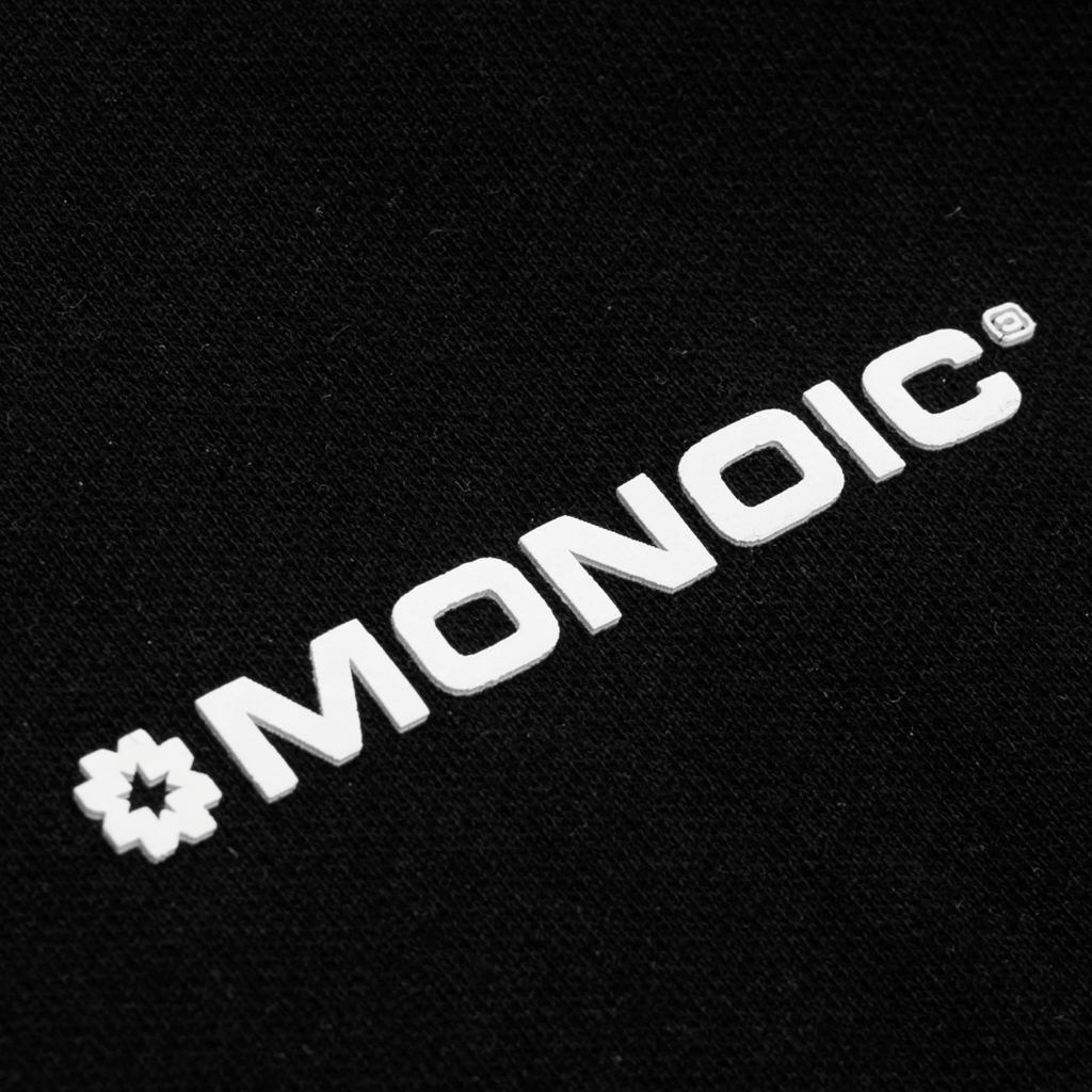 MONOIC TIMELESS V2 BUZO DE CIERRE OVERSIZED NEGRO