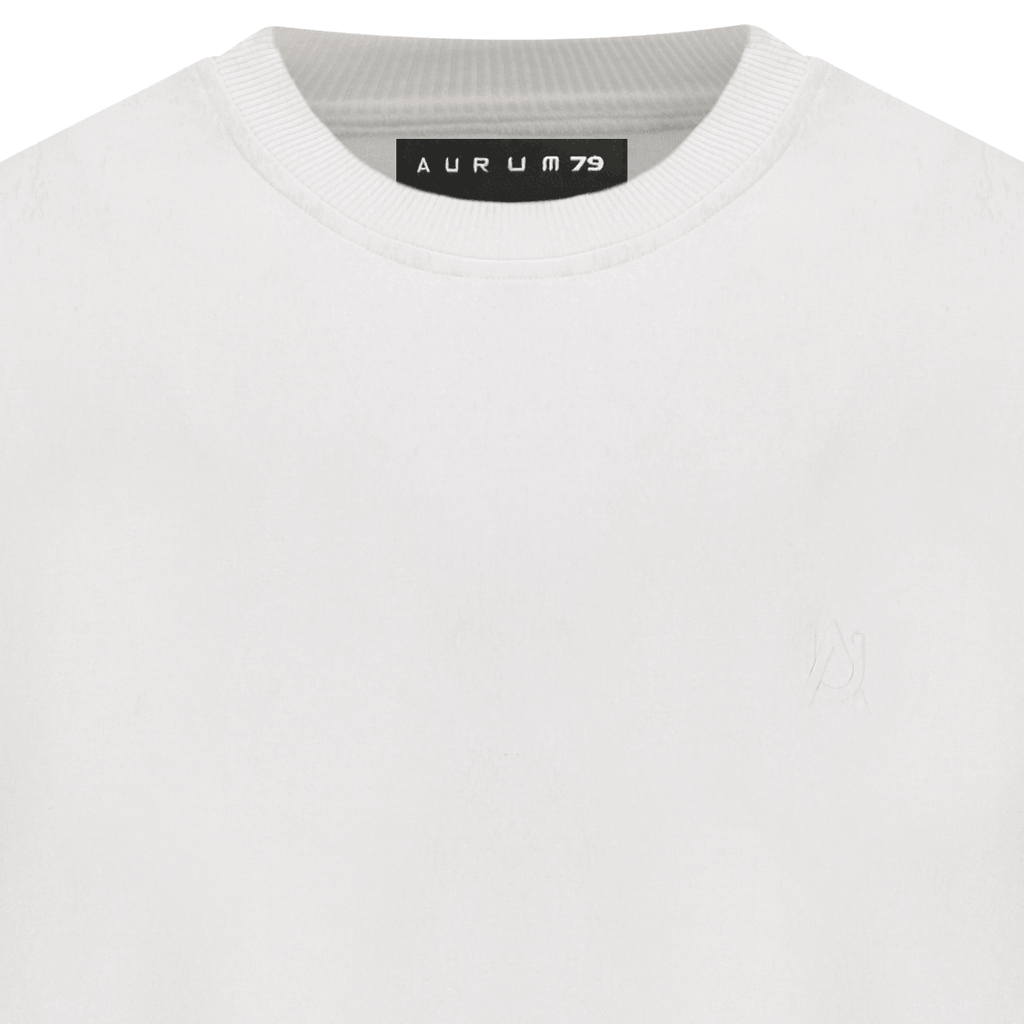 AURUM STARS I AURUM LINE WHITE CAMISETA OVERSIZED BLANCA