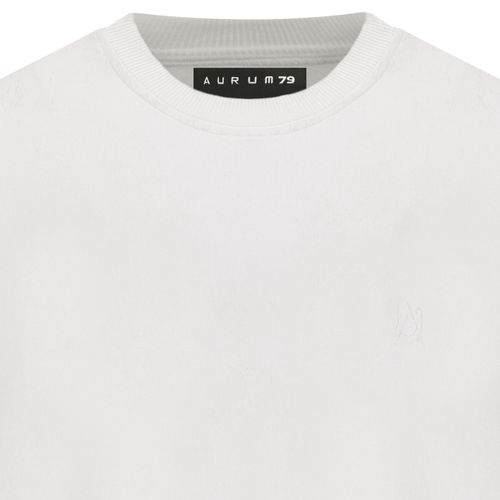 AURUM STARS I AURUM LINE WHITE CAMISETA OVERSIZED BLANCA