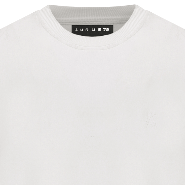 AURUM STARS I AURUM LINE WHITE CAMISETA OVERSIZED BLANCA