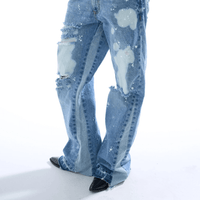 SINNERS ICE FLARED JEANS