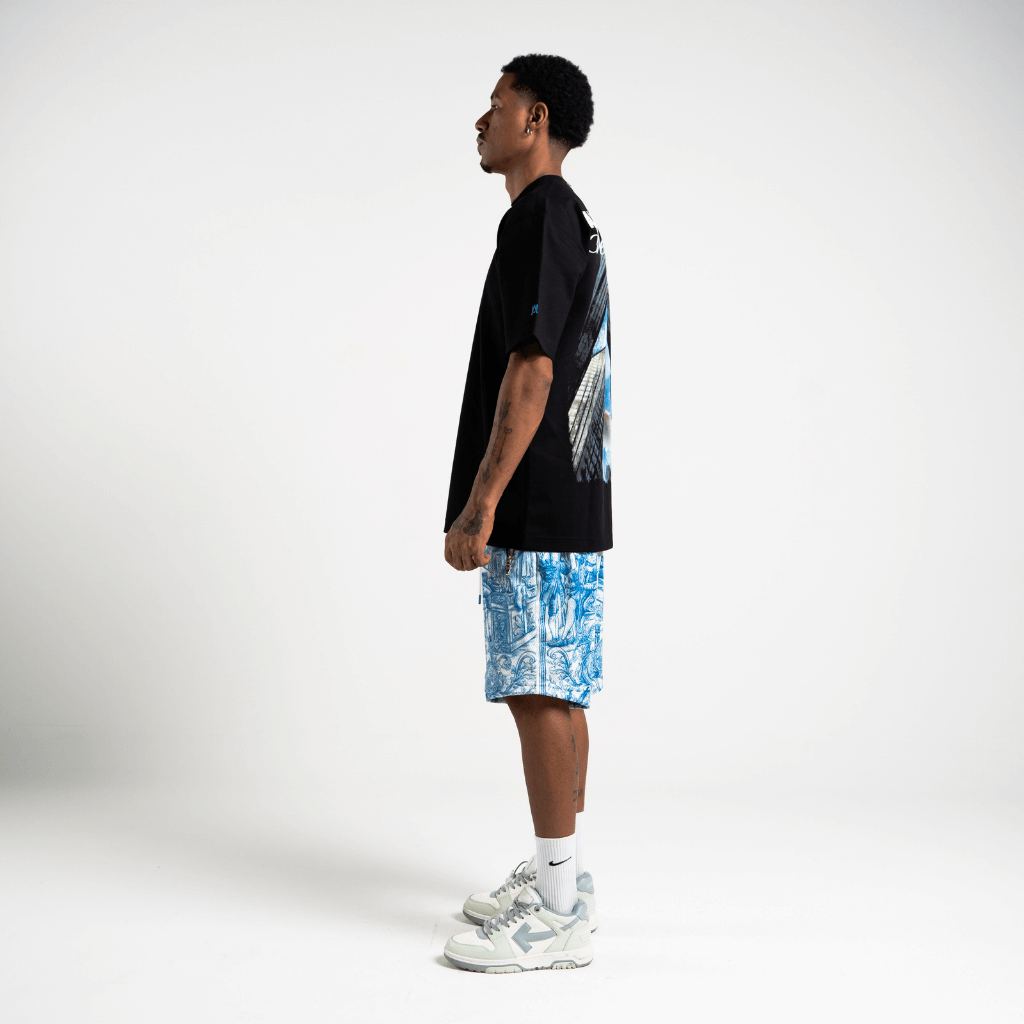 AURUM METROPOLIS III CHICAGO CAMISETA OVERSIZED NEGRA