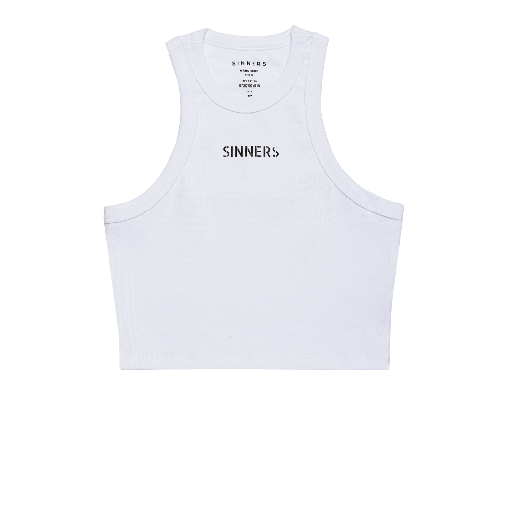 SINNERS TANK TOP MUJER BLANCO
