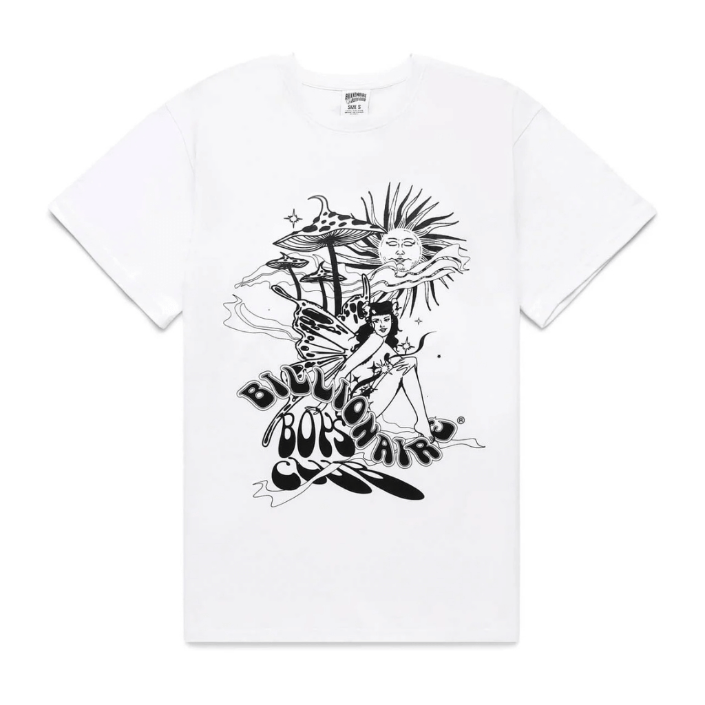 BILLIONAIRE BOYS CLUB AMANITA CAMISETA BLANCA