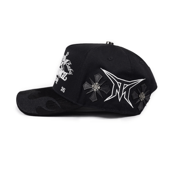 BAEZ x MIKE TOWERS "EASY MONEY BABY" GORRA AJUSTABLE NEGRA