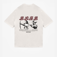 SON OF SON DALLAS TEXAS THE MOMENT BEFORE CAMISETA OVERSIZED BEIGE