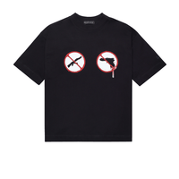 SINNERS AMERICAN HORROR CAMISETA BOXY NEGRA