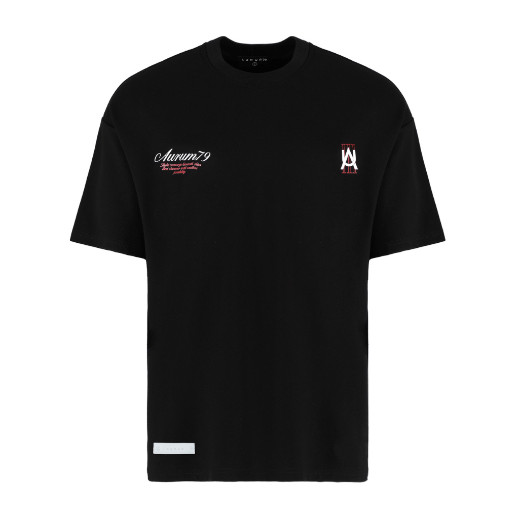 AURUM METROPOLIS III DUBAI CAMISETA OVERSIZED NEGRA