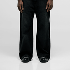 MONOIC TUTTO BENE I FLARED JEANS NEGRO DESGASTADO