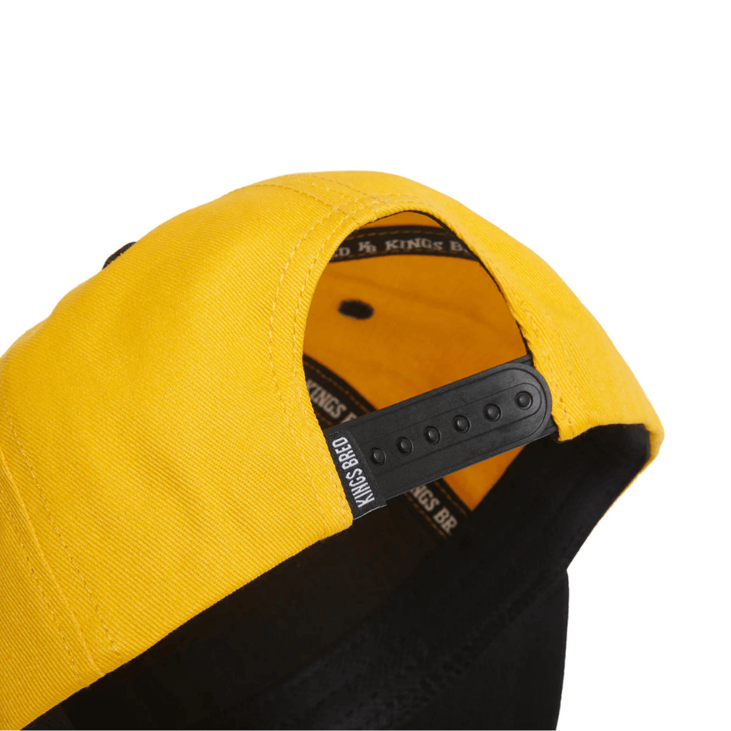 KINGS BRED THE NATION GORRA AJUSTABLE AMARILLA / NEGRO