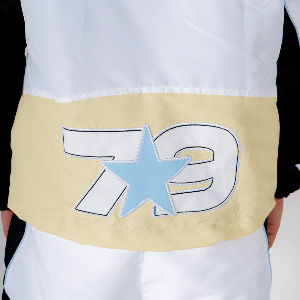 AURUM RACING STARS CHAQUETA TRACK 79 JACKET BLANCA