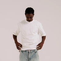 AURUM STARS I AURUM LINE WHITE CAMISETA OVERSIZED BLANCA