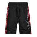 AURUM STARS II BLACK STAR SHORTS LOOSE FIT NEGROS
