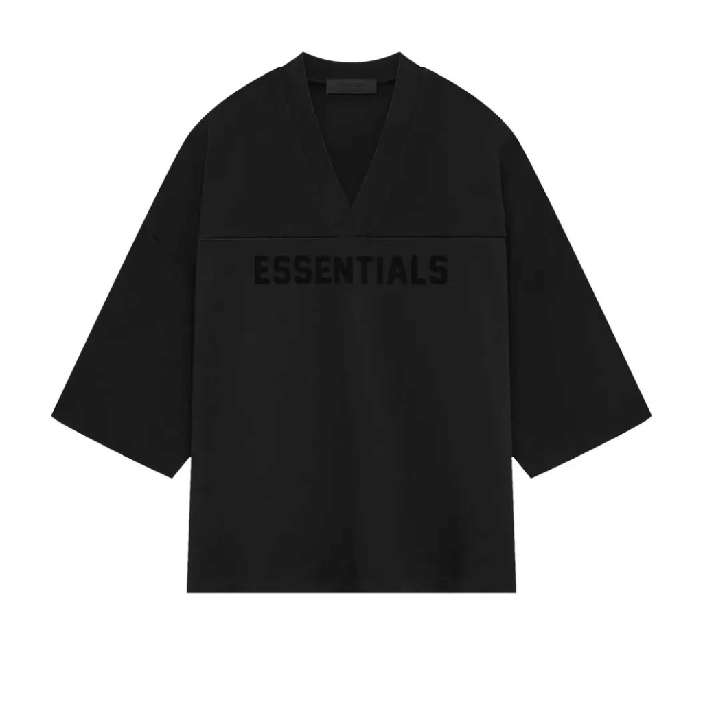 FEAR OF GOD ESSENTIALS JERSEY OVERSIZED NEGRO