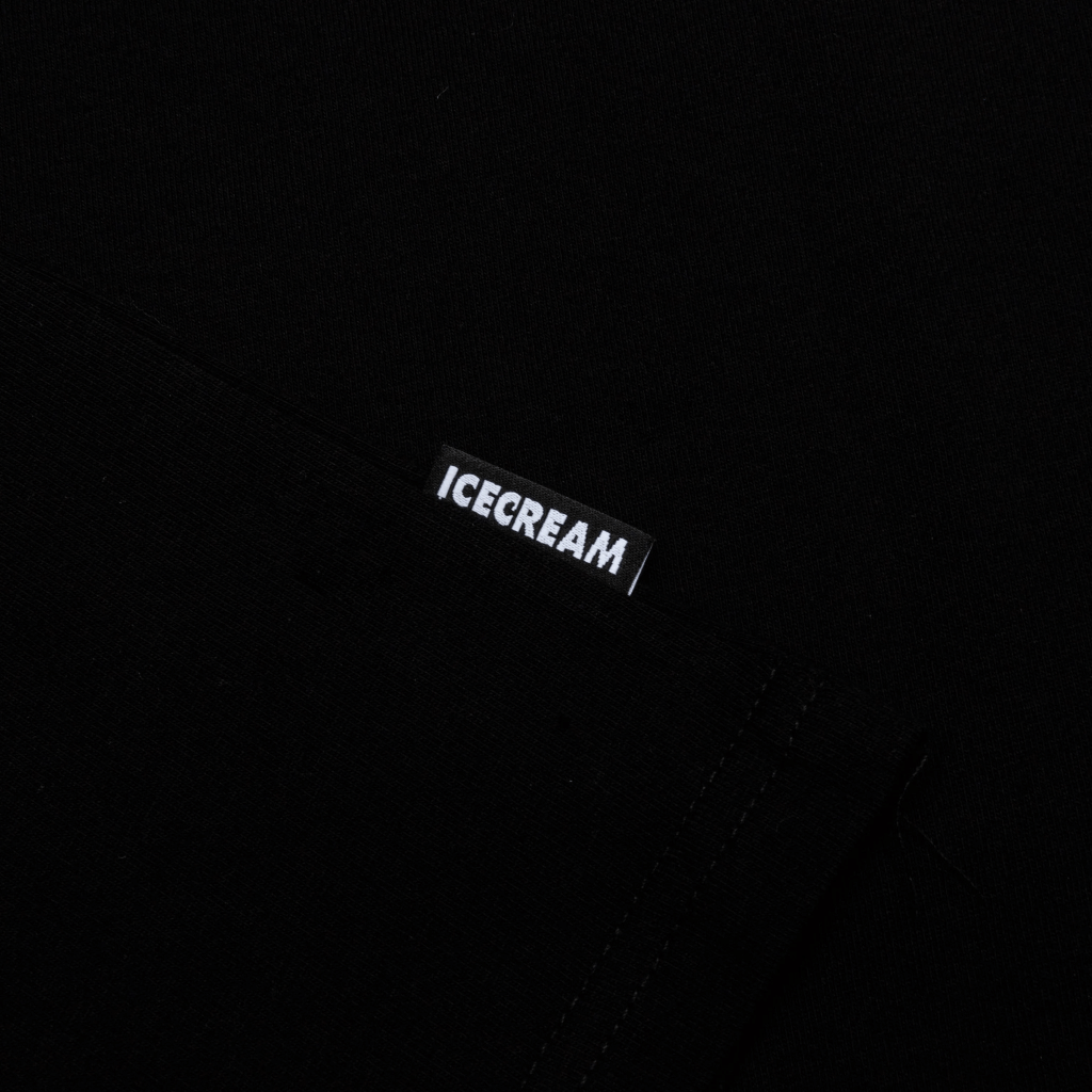ICECREAM CROP CAMISETA NEGRA