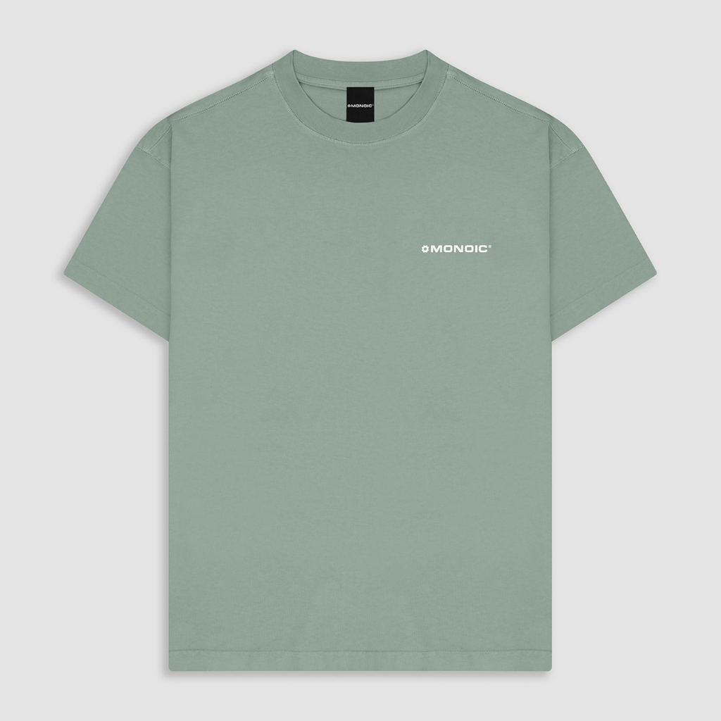 MONOIC TIMELESS V2 CAMISETA  OVERSIZED VERDE MENTA