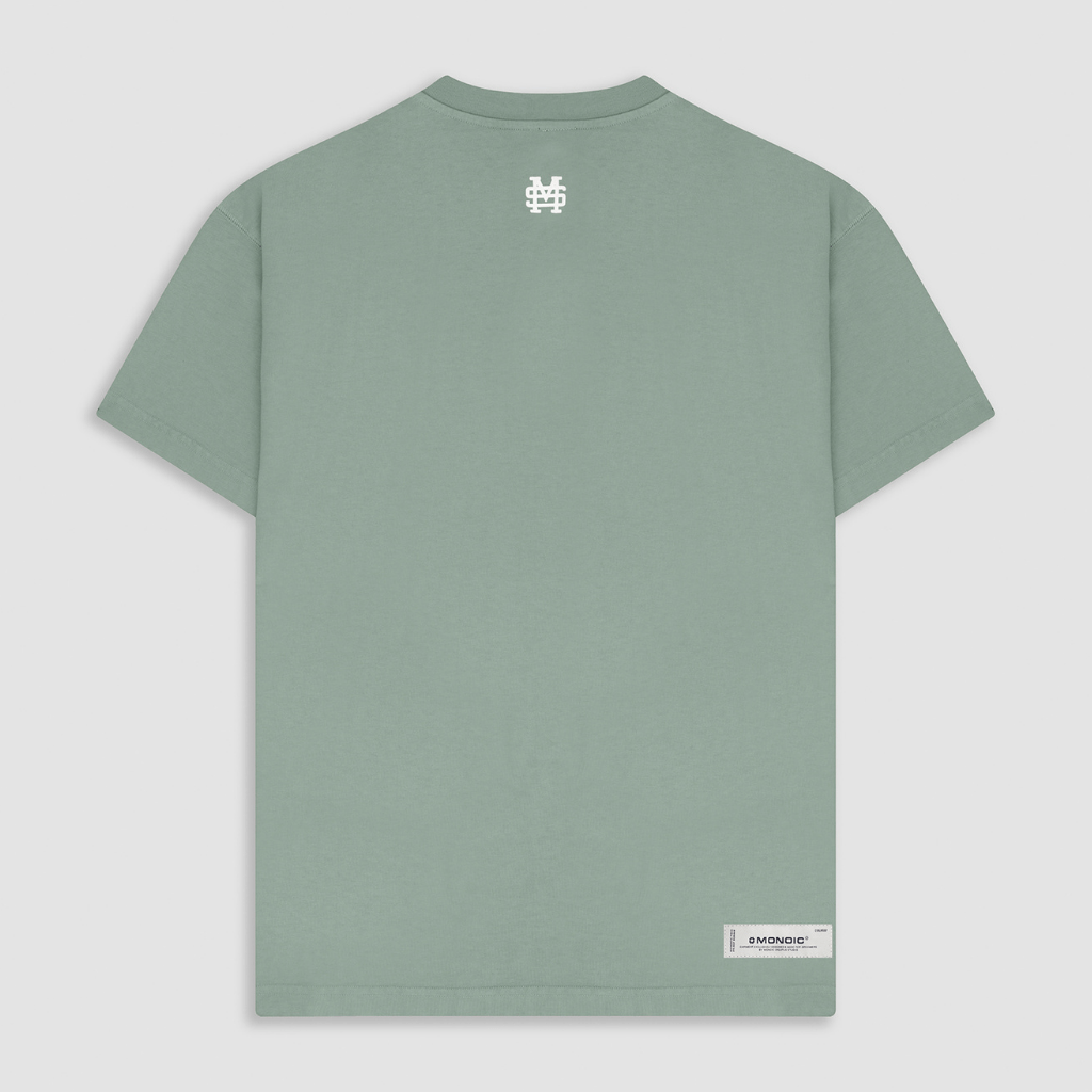 MONOIC TIMELESS V2 CAMISETA  OVERSIZED VERDE MENTA