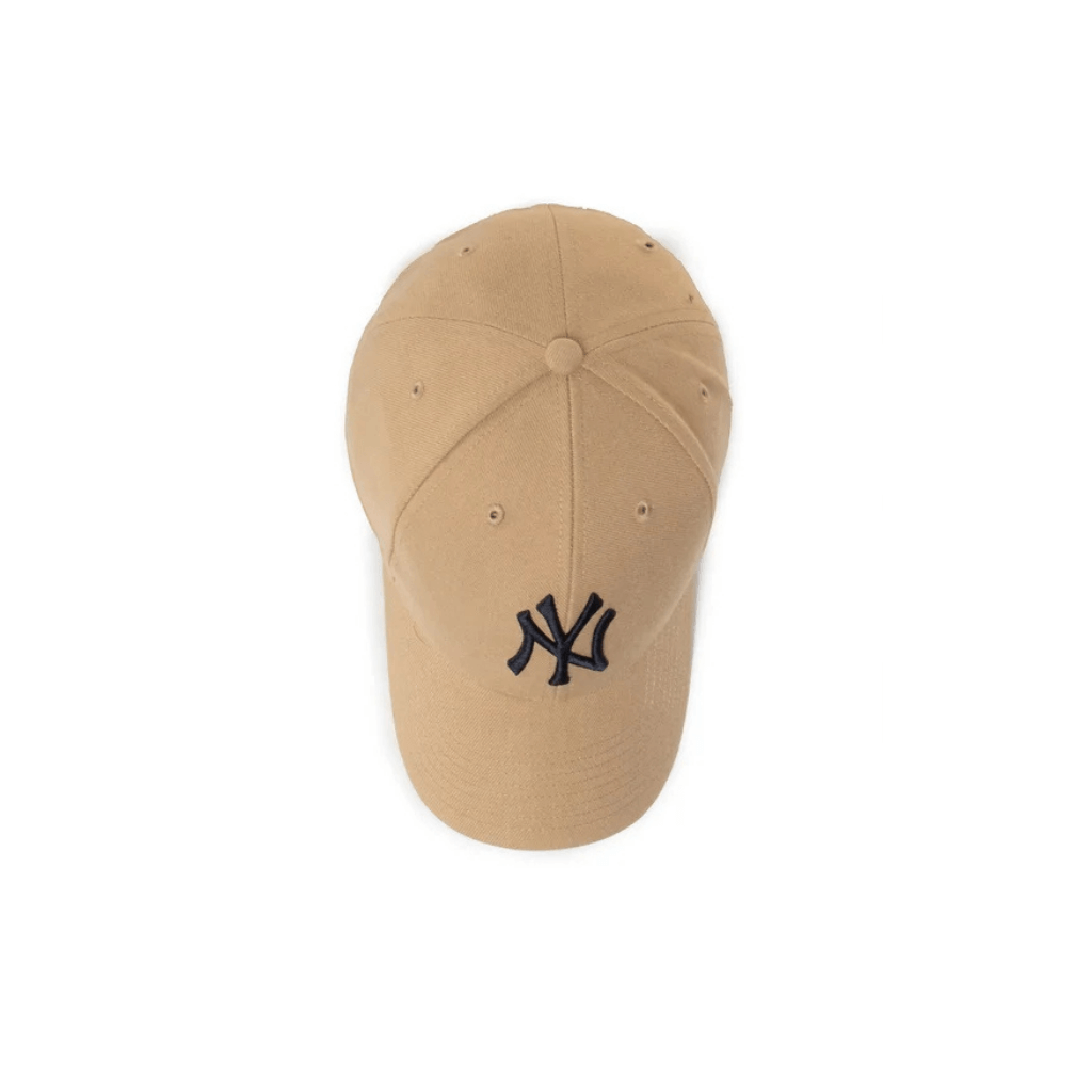 ´47 MVP MLB NY YANKEES GORRA AJUSTABLE BEIGE LOGO NEGRO