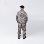 CREEP BRAND RELIQUIES PANTALON DENIM ESTAMPADO