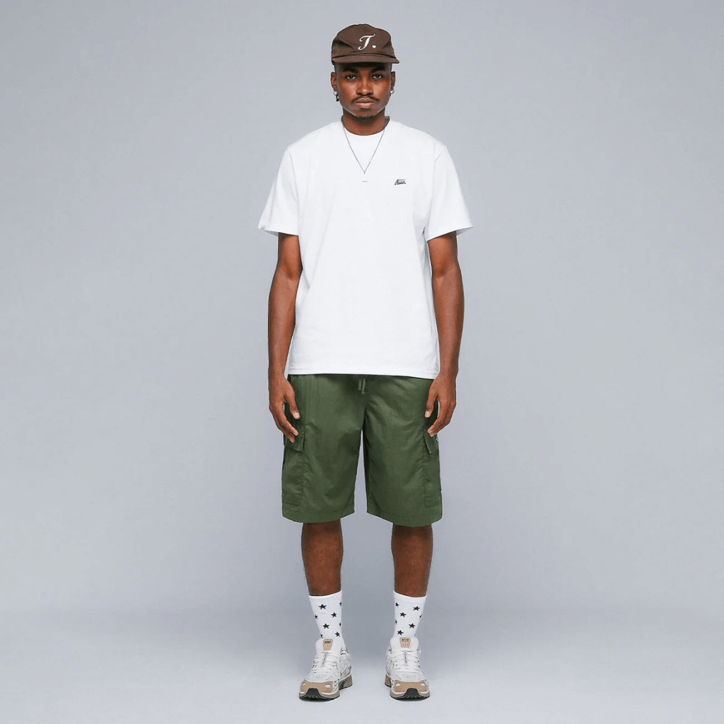 TRUE PARACHUTE BERMUDA SHORTS VERDES