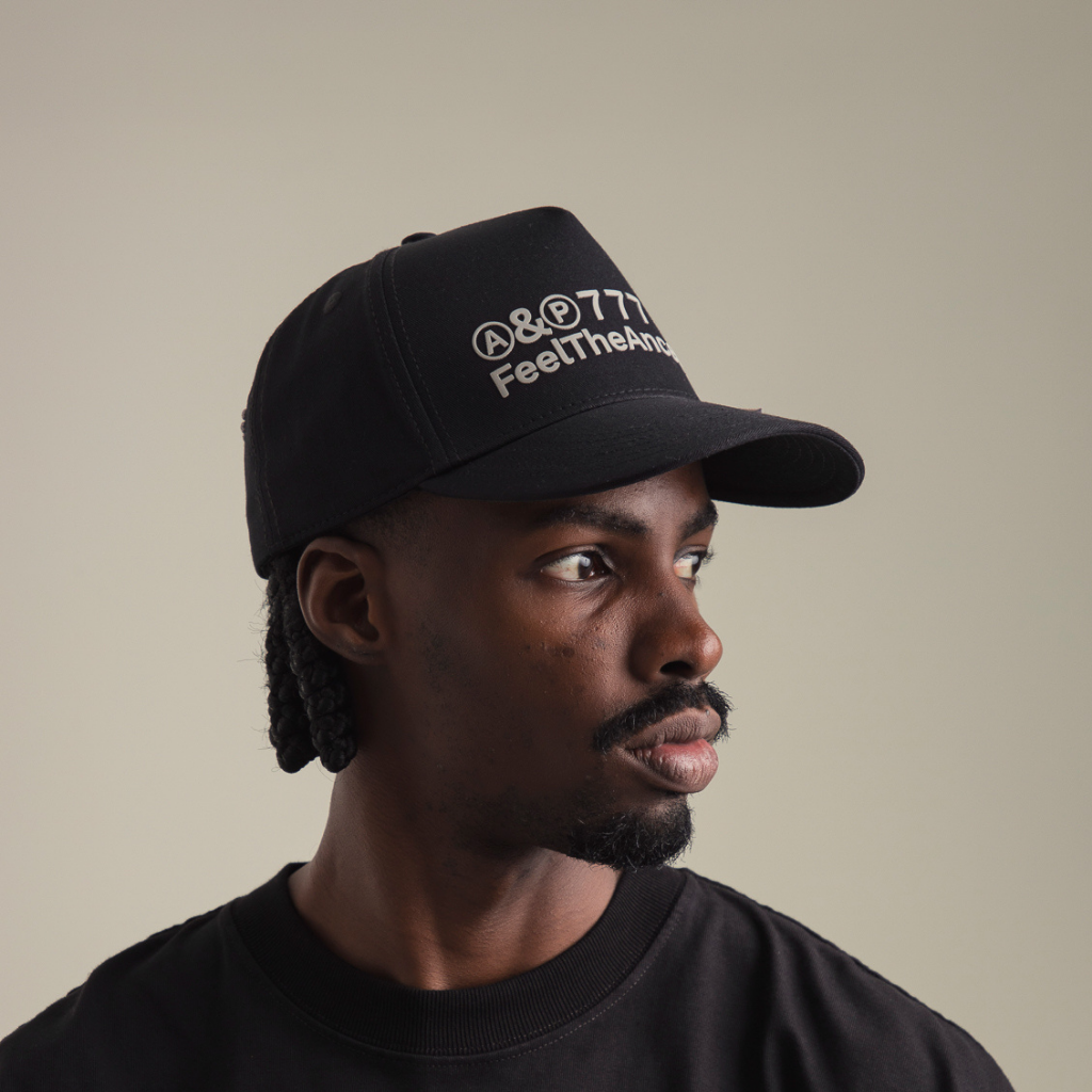 AP CROWN SIGNAL GORRA AJUSTABLE ASHEN ALL OVER NEGRO