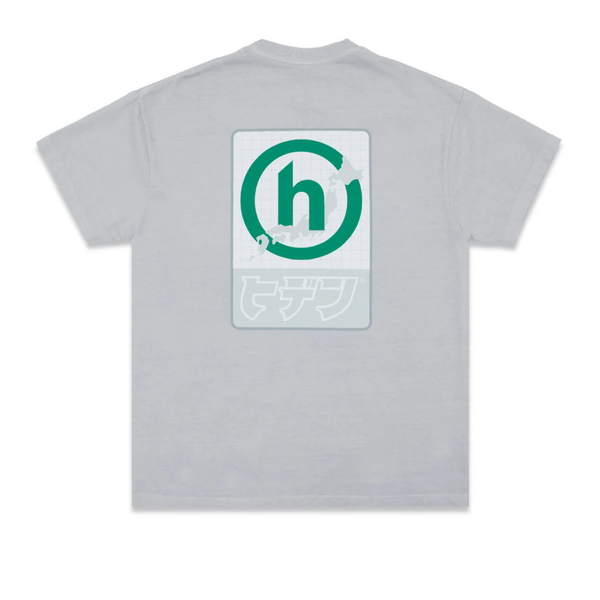 HIDDEN JAPAN GRID CAMISETA GRIS