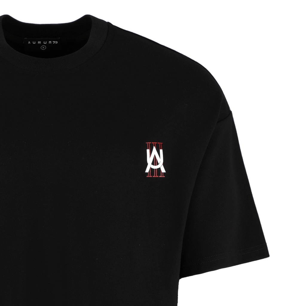 AURUM METROPOLIS III DUBAI CAMISETA OVERSIZED NEGRA