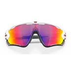 GAFAS OAKLEY JAWBREAKER BLANCO / NEGRO LENTE ROJO PRIZM
