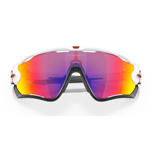 GAFAS OAKLEY JAWBREAKER BLANCO / NEGRO LENTE ROJO PRIZM