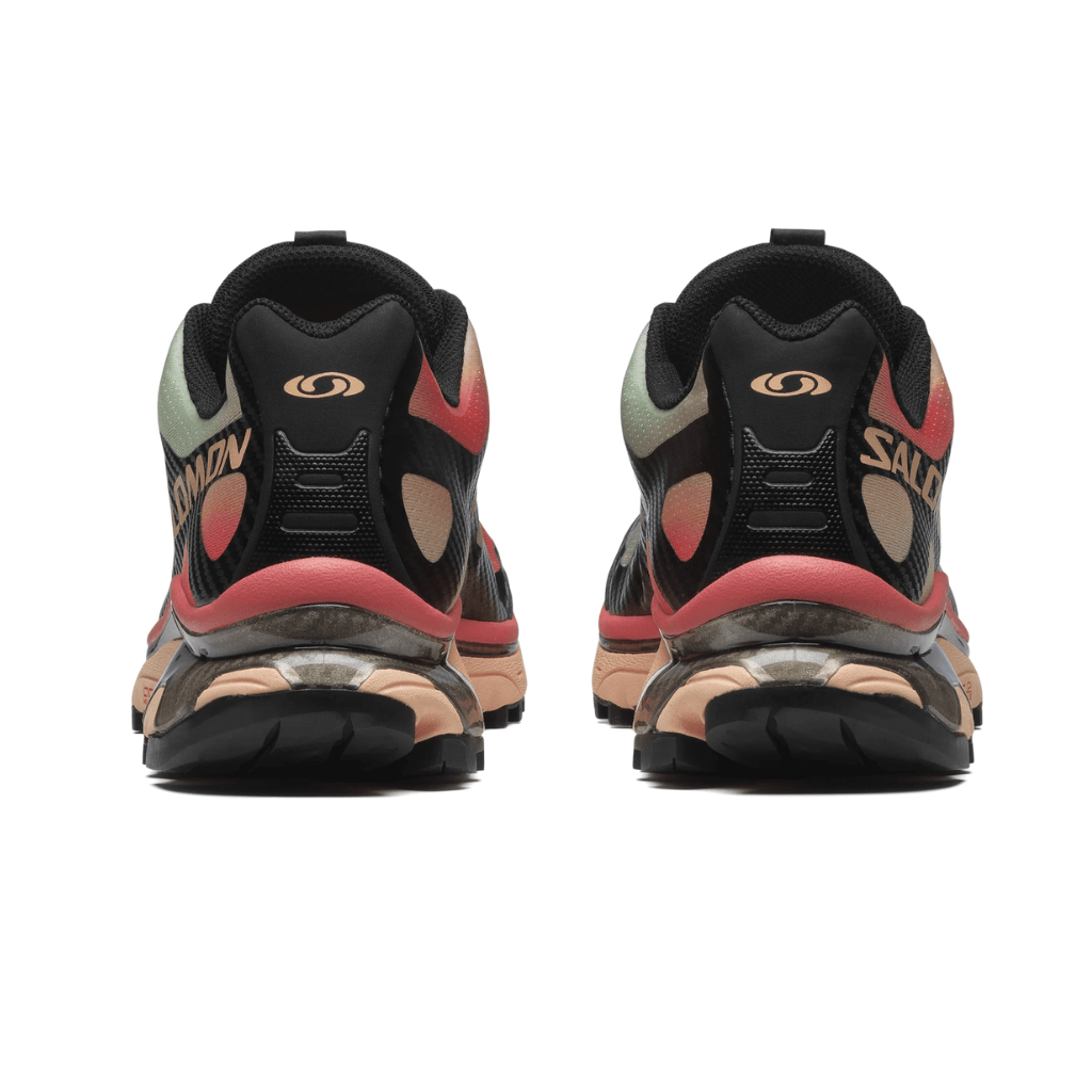 TENIS MUJER SALOMON XT-4 OG "AURORA BOREALIS" ROJOS