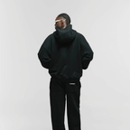 MONOIC TIMELESS V2 BUZO DE CIERRE OVERSIZED NEGRO