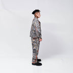 CREEP BRAND RELIQUIES PANTALON DENIM ESTAMPADO